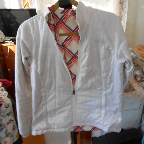 THE NORTH FACE TRICLIMATE COAT-3 IN 1-PINK AND WHITE-WOMEN'S SIZE M-VGUC - Picture 4 of 12
